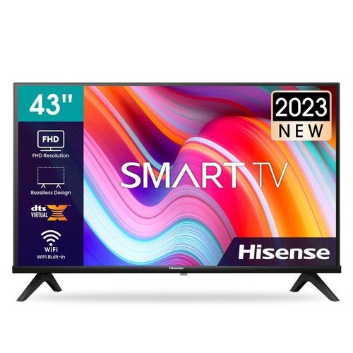 Hisense 43 Inch 43A4KKEN Smart TV (2YRs WRTY)