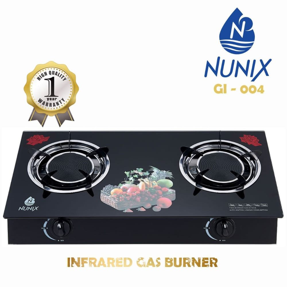 ?Exclusive Offer? EUROCHEF HX-002B Table Top Stainless Steel 2 Burner Kitchen Appliance Cooktop Gas Cooker