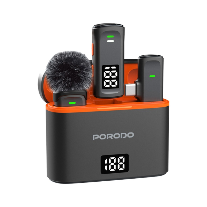 Porodo Microphones (PD-WCDMIC-BK)
