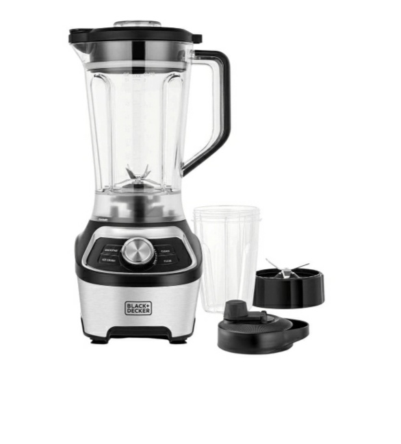 BLACK+DECKER BXH1200-B5 Blender 1.85L Stainless Steel - 1200W